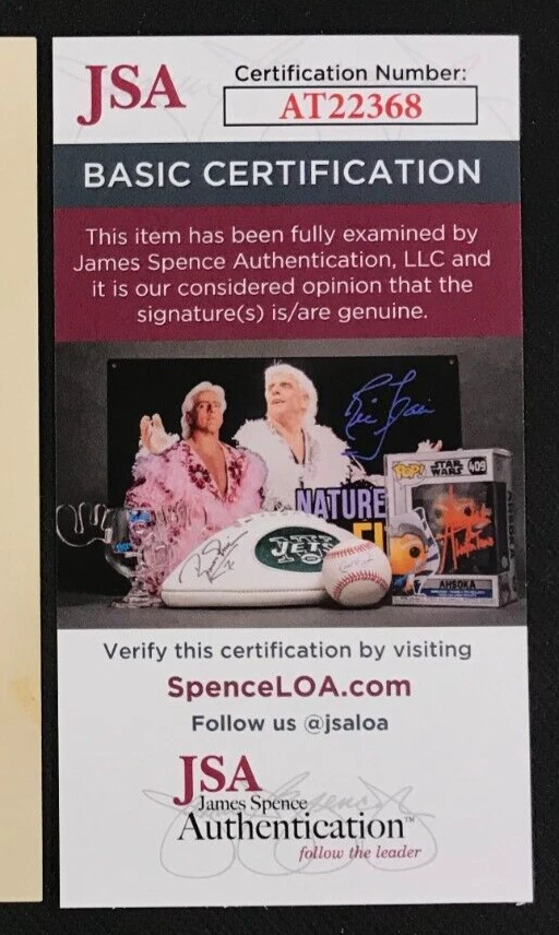 "Frenchy" Bordagaray Signed 3x5 Index Card JSA AUTO B. Dodgers/NY Yankees MLB! - Image 4 of 4