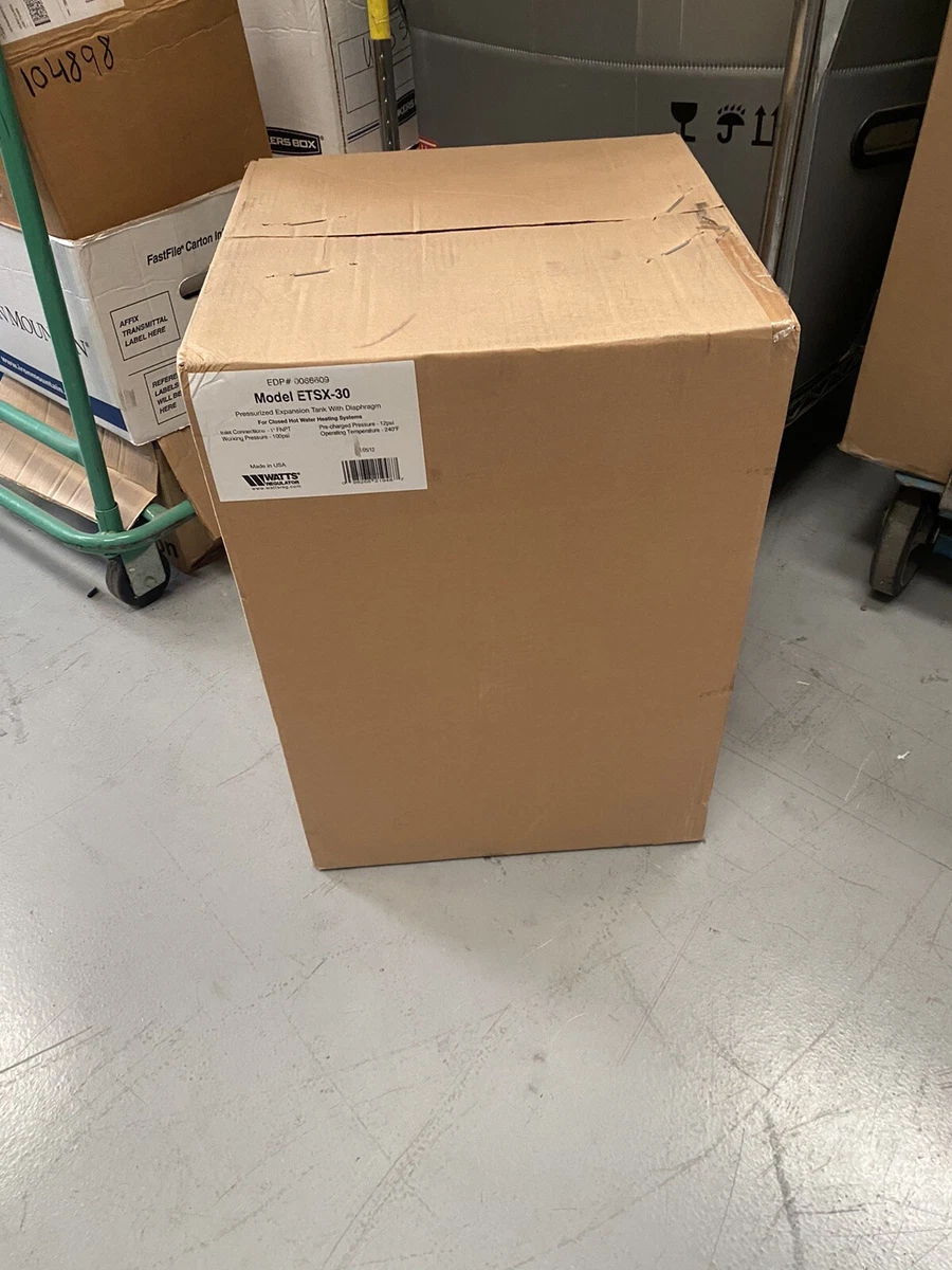 WATTS REGULATOR ETSX-30 15GALLON NON POTABLE WATER EXPANSION TANK  98268219487 | eBay