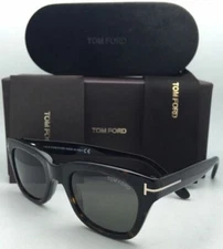 TOM FORD Sunglasses SNOWDON TF 237 52N 52-20 Havana Frame James Bond 007 SPECTRE