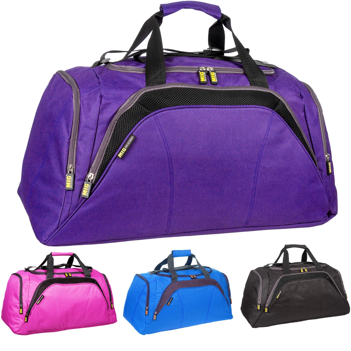 Ladies Large Big Travel & Sports Gym Bag - SPORT TRAVEL GYM EQUIPMENT WORK  etc