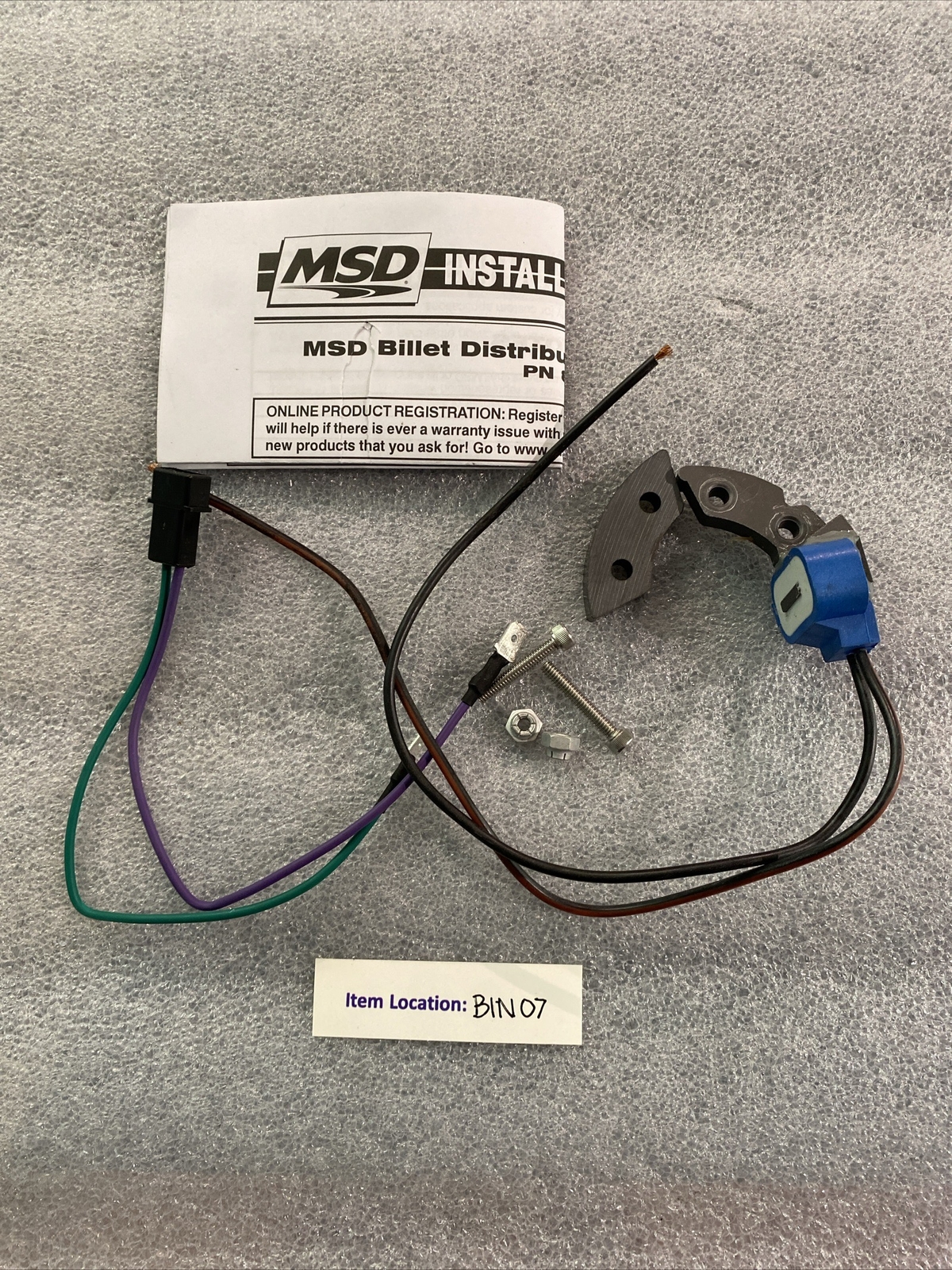 84661 Pickup for all MSD Billet Distributors (Used) eBay