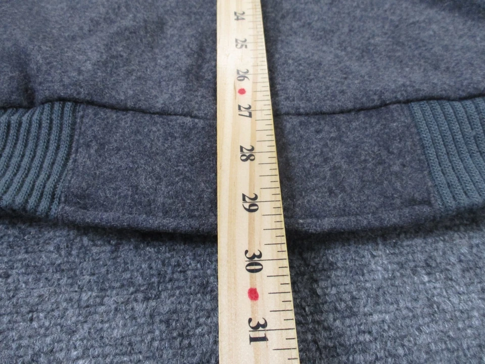 Chaqueta Pendleton Hombres XL Lana Cuadros Vintage Bombardero EE. UU. Forrada Exterior Granero Foto 4 de 4