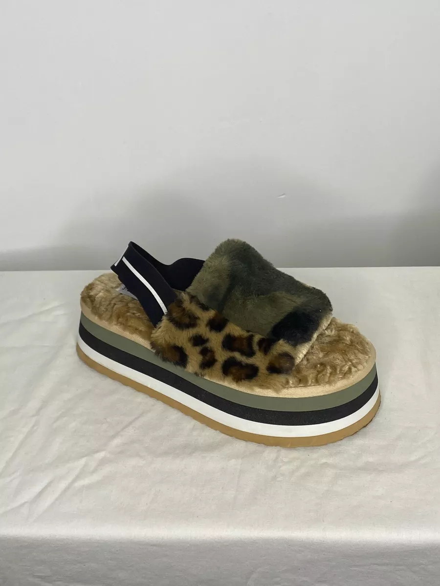 Steve madden cheap sandals leopard
