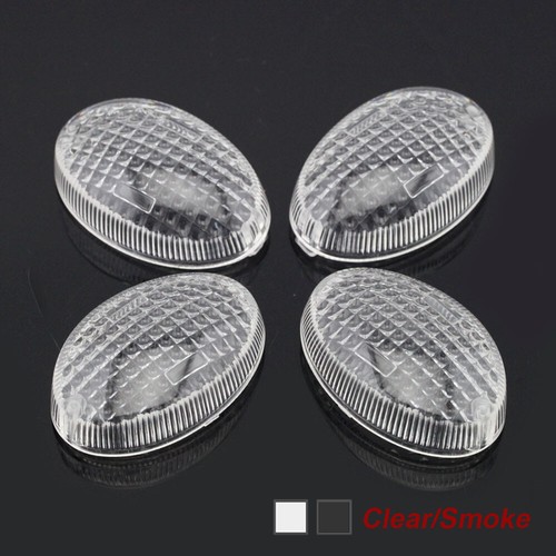 2 Pairs Turn Signal Light Lamp Lens For KAWASAKI NINJA250R KLX 250/S/SF Vulcan - Picture 2 of 13