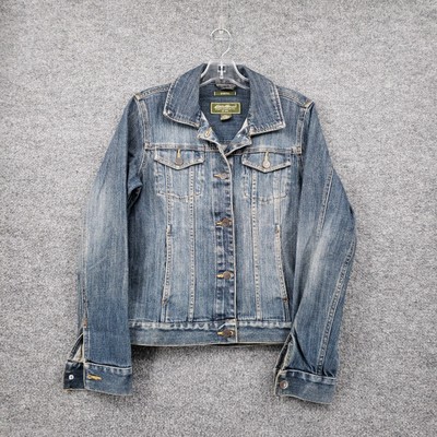 Eddie Bauer Jean Jacket Womens S Small 