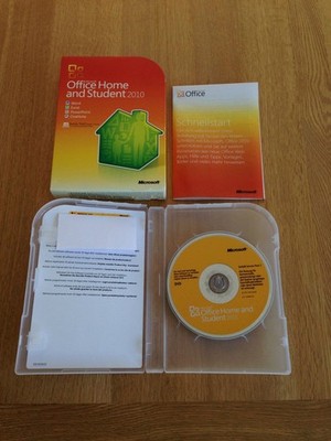 Office 2010 Home & Student mit SP1   3 Lizenzen   ready Win 7 bis 11   32/64 Bit
