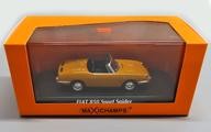 Diecast Car 1/43 Fiat 850 Sport Spider 1968 (Yellow) "MINICHAMPS" [940121230]