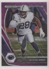 2021 Panini Prizm Draft Picks Purple Wave Odafe Oweh (Called Jayson on Card) 0c2