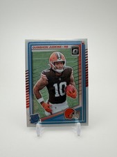 Quinshon Judkins Rated Rookie 2025 Panini Donruss Optic Football #252 Browns RC