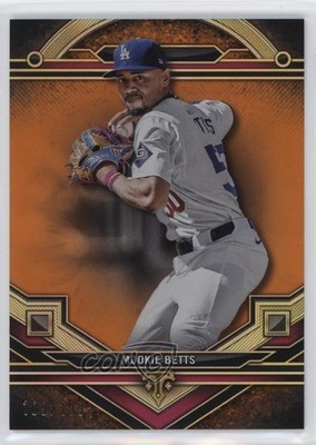 2024 Topps Triple Threads Amber 109/199 Mookie Betts #180 0s2w