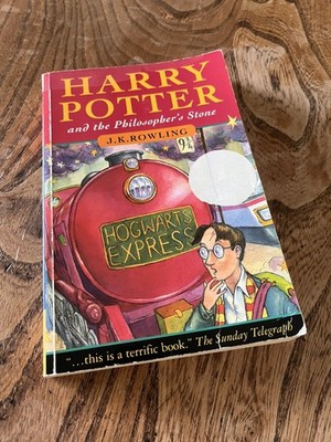 Harry Potter And The Philosophers Stone UK Bloomsbury Very Early 8th Print 1997