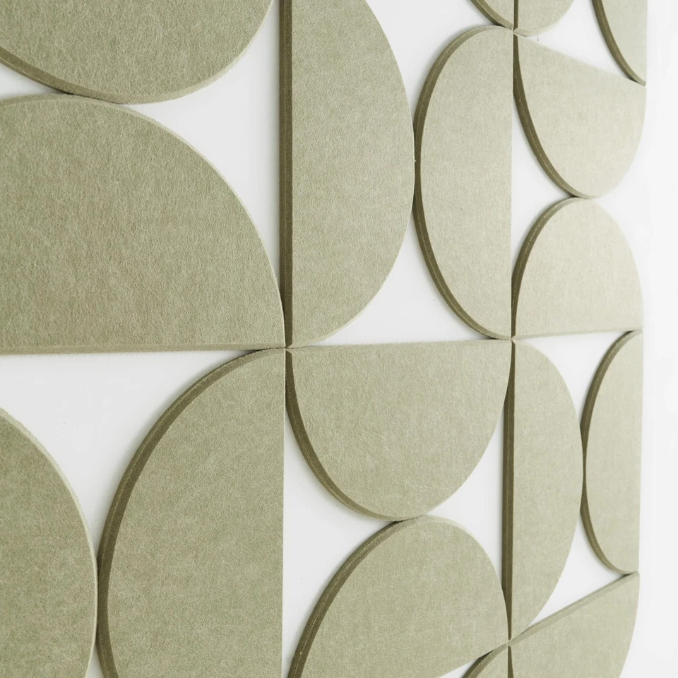 Decorative Bulletin Board Home Decor - Felt Tiles for Accent Walls Decoration... - Image 4 of 4