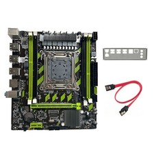 X79G Scheda Madre + Cavo + Cornice LGA2011 4XDDR3 RECC Slot M.2 NVME PCI-E X167905