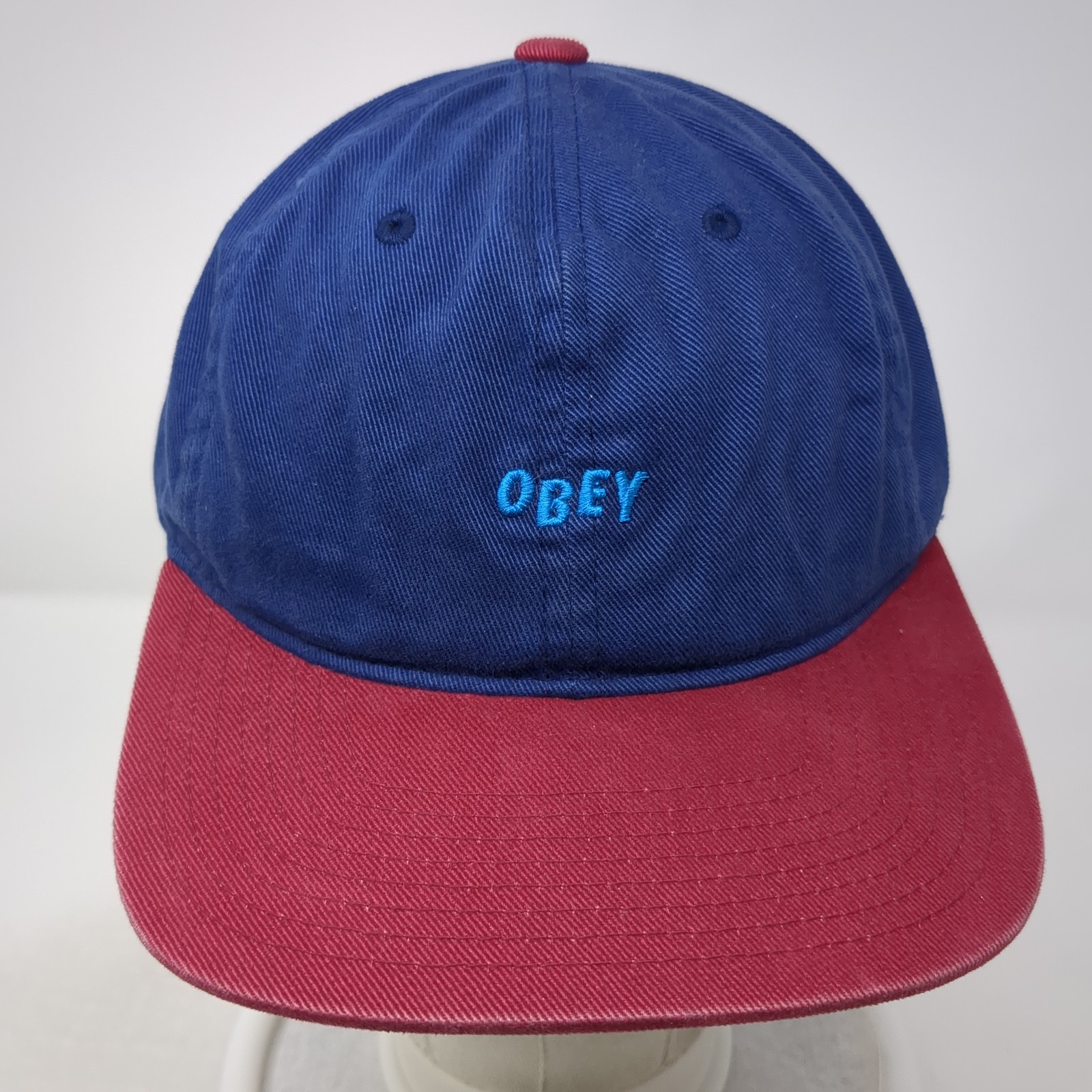 Obey Slideback Baseball Hat Multicolor One Size A… - image 2