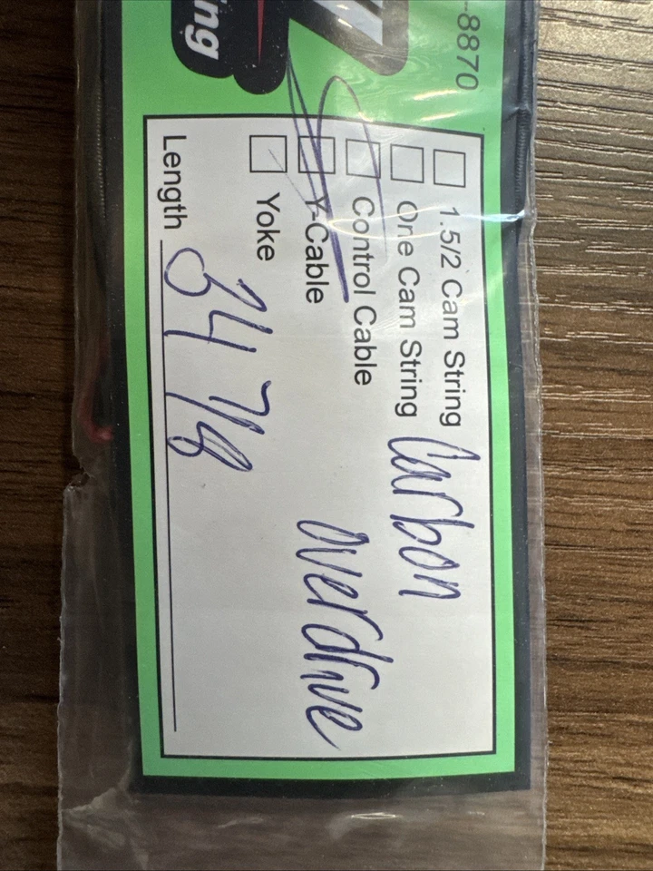 NEW VaporTrail Bowstring Set for Carbon Overdive - Image 2 of 4