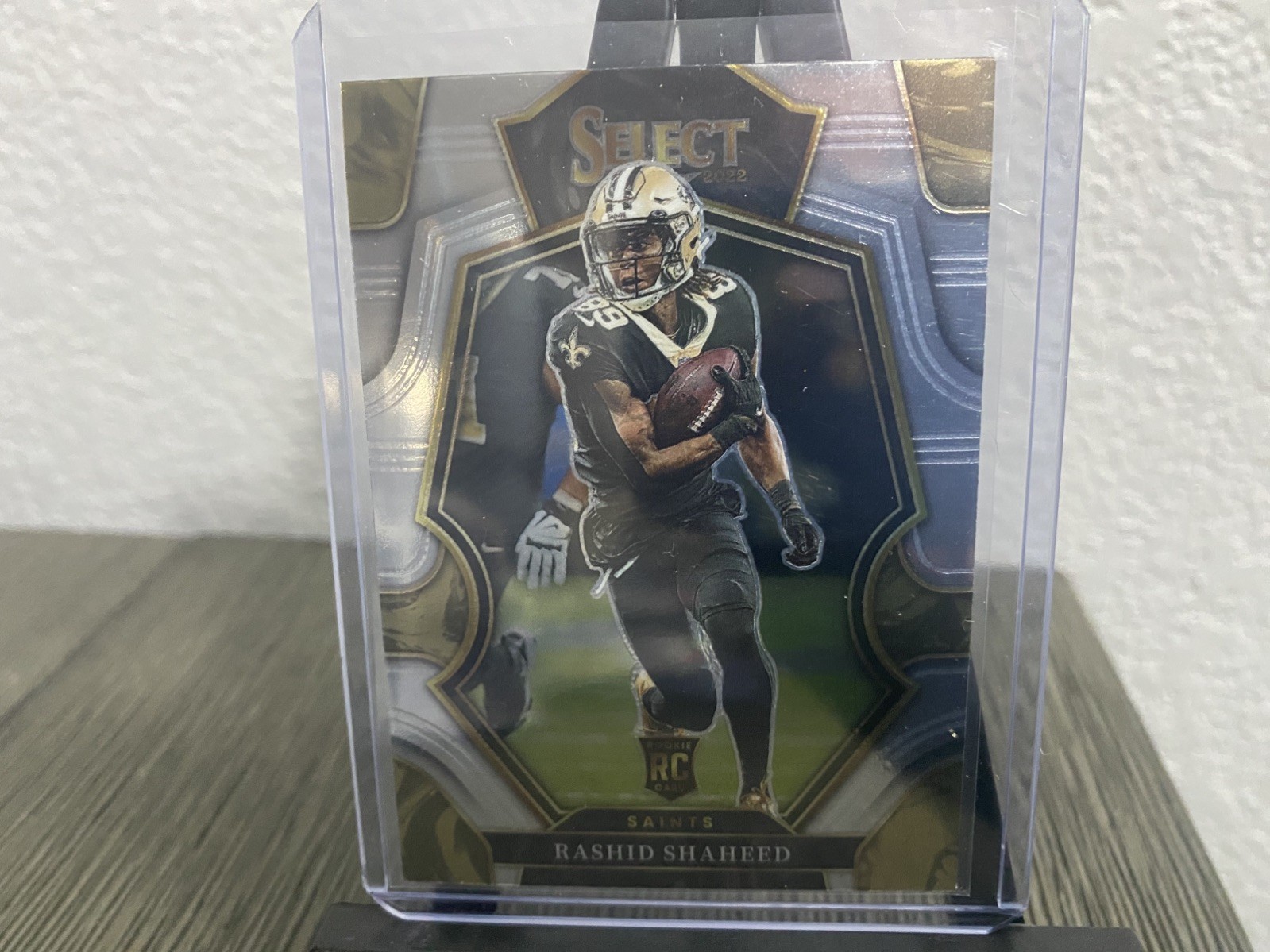 Rashid Shaheed (RC) #172 Silver Prizm 2022 Panini Select Premier Level, Seahawks