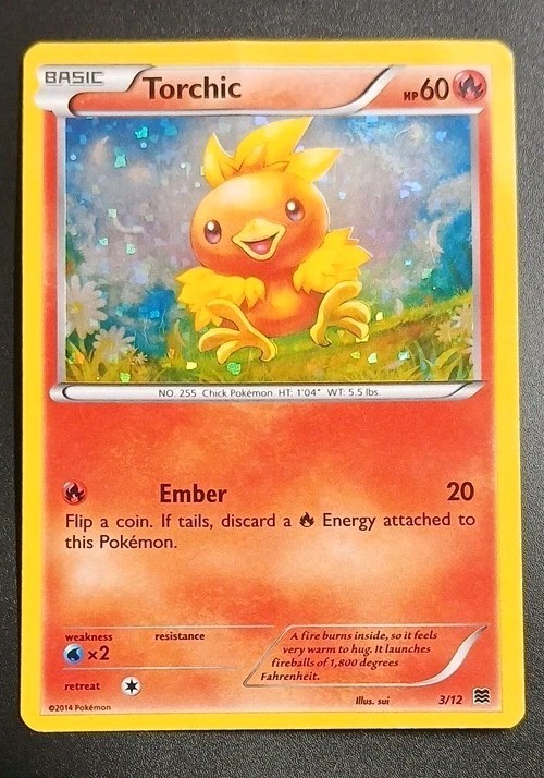 Torchic 003/012 McDonald's 2015 Holo Pokémon TCG 