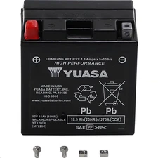 Yuasa High Performance Maintenance Free Battery - YTX20CH Motorcycle ATV/UTV PWC