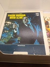 Lot Of 2 James Bond 007 - Vintage RCA CED Videodisc