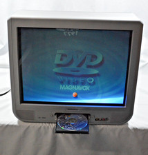 Magnavox MWC20D6 20" TV/DVD Combo CRT Retro Gaming TV NO REMOTE  SEE PICS 
