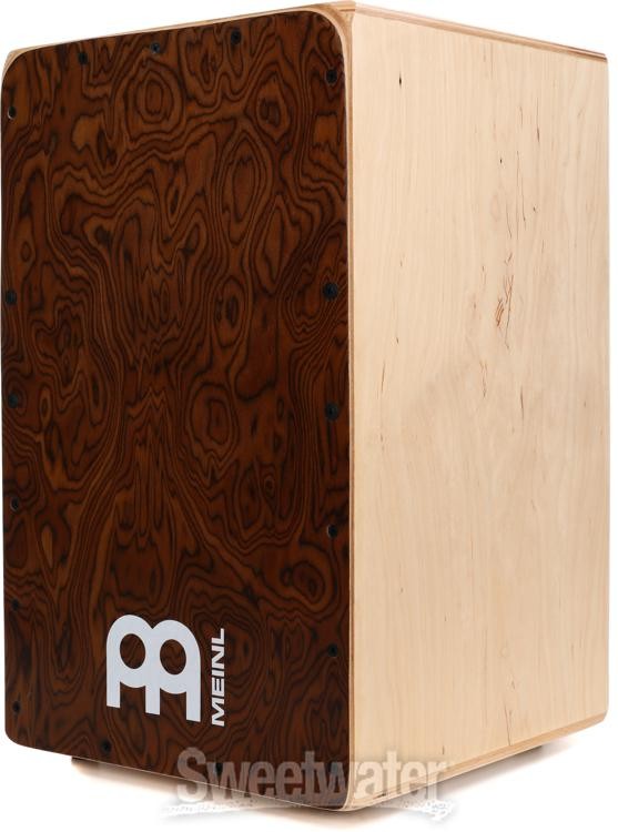 Meinl Percussion Snarecraft Cajon - Burl Wood