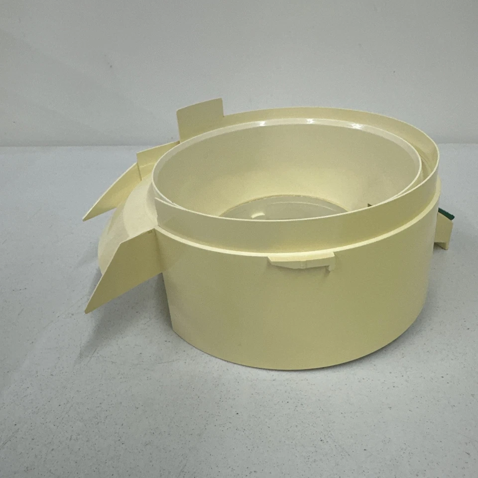 Extractor exprimidor automático The Juiceman II pieza de repuesto tazón de jugo AMARILLO Foto 4 de 4