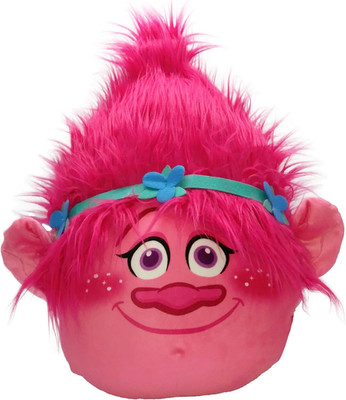 Trolls Cloud Pillow, 11'' X 11'', Poppy