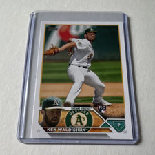 Topps 2023 Series 2 Ken Waldichuk Rookie Base Oakland Athletics #340