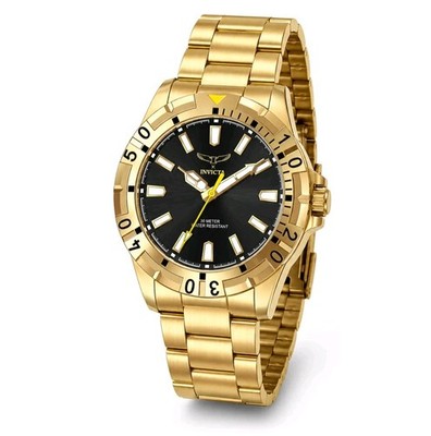   Invicta Specialty Men's Watch 42mm Gold Tone Black Dial 69032 #1. 2