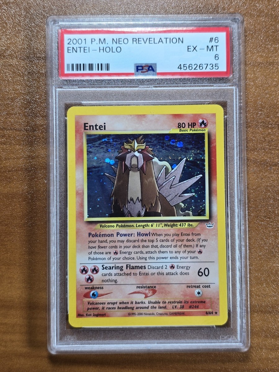 Entei 06/64 Neo Revelation Holo for sale online | eBay