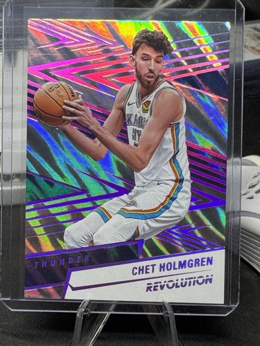 2023-24 Panini Revolution - Chet Holmgren #11 Lava #/10 OKC Thunder