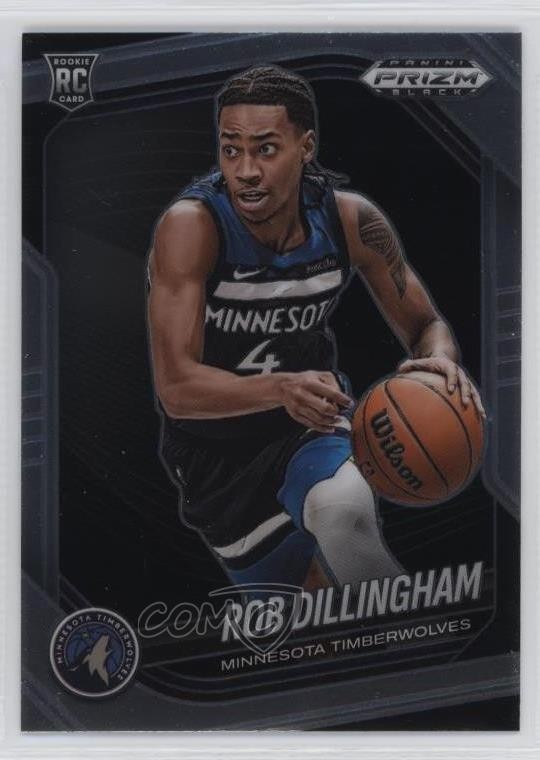2024-25 Panini Prizm Black Rob Dillingham #39 0nr3
