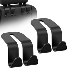 Car Headrest Hooks Heavy Duty Purse Hanger for Handbags 2 Pack