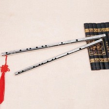 Stainless Steel Flute Dizi Durable  Anti Rust Chinese Musical Instrument