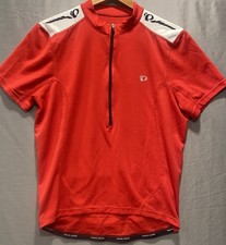 Pearl Izumi Select Mens Cycling Jersey M Red Short Sleeve Singlet Race Triathlon