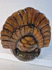 Vintage  Holland Floral  Ceramic Turkey Planter Thanksgiving Centerpiece 6 Inch — photo 8