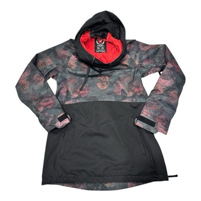 686 Women Rapture Anorak Snowboard Jacket (S) Camo Rose Infidry 5k Waterproof