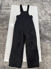 Magellan Outdoors Youth Snow Bib Pants Black L 14-16 Insulated Adjustable