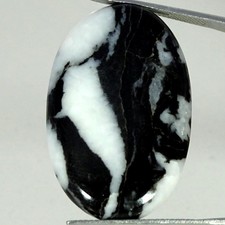 35.10Cts 100 Natural Buffalo Turquoise Oval Cabochon Gemstone