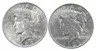 1924 & 1924 & Peace Silver Dollar $1 Bullion Collection Lot *882