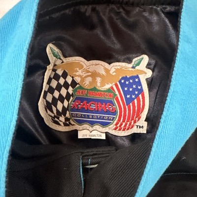 JEFF HAMILTON RACING COLLECTION XLジャケット VTG L JEFF HAMILTON NASCAR LEATHER RACING COLLECTION JH DESIGN