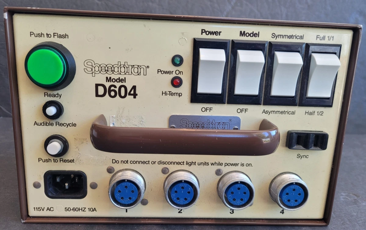 Speedotron Flash Power Supplies only | Updated Oct 2026