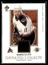 2002-03 Pacific Private Stock Reserve Daymond Langkow 0405/1175 Phoenix Coyotes