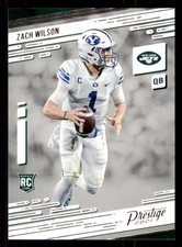 2021 Panini Prestige #202 Zach Wilson New York Jets