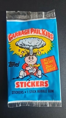 UK GARBAGE PAIL KIDS SERIES 2 SEALED PACK GPK RARE OS2 PACK 2nd MINIS - Bild 1 von 2