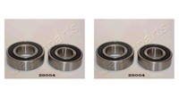 Japanparts 2X Radnabe Radlagersatz Hinten FüR Suzuki Alto Wagon R+ Daewoo Tico