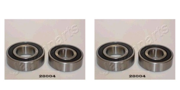 Japanparts 2X Radnabe Radlagersatz Hinten FüR Suzuki Alto Wagon R+ Daewoo Tico-image