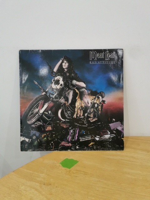 Meat Loaf  Bad Attitude Used Vinyl Record