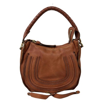 Chloe Marcie - Brown Leather Handbag