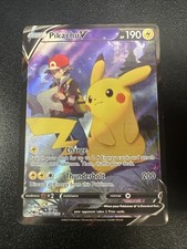 Pikachu V TG16/TG30 Swsh11: Lost Origin Trainer Gallery Holo NM JL